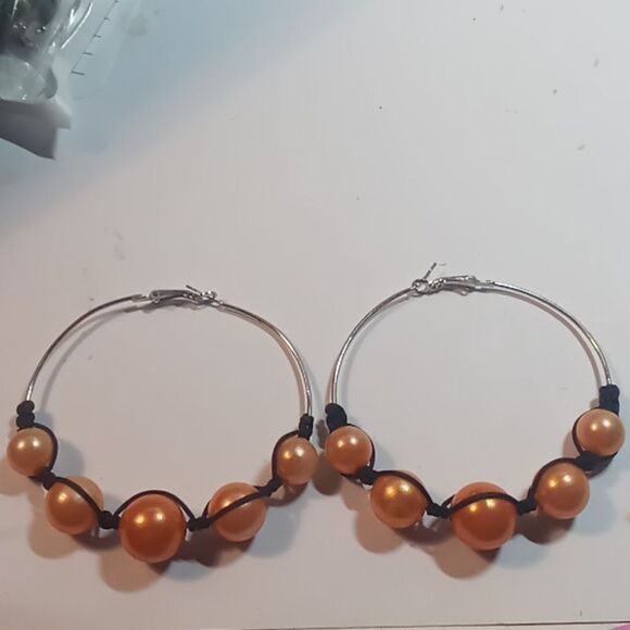 Big hoop earrings - Picture 1 of 4